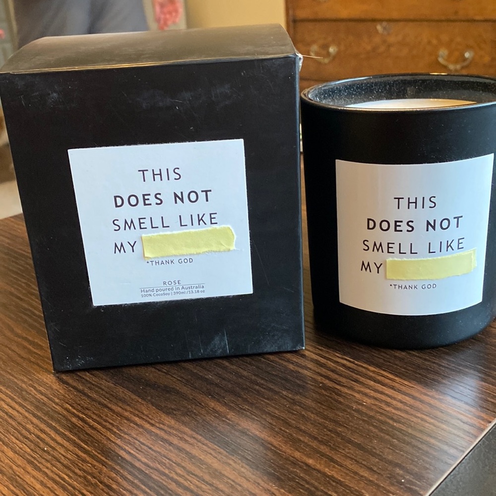 Celeste Barber “This does not smell like” candle